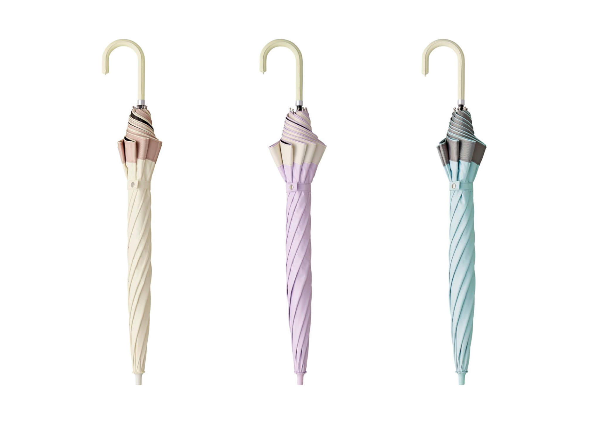 Laurant Sound Horizon 傘 マフラー ベロアリボン Bon Bon Store（ボンボンストア）｜スタンダード 晴雨兼用長傘 栗